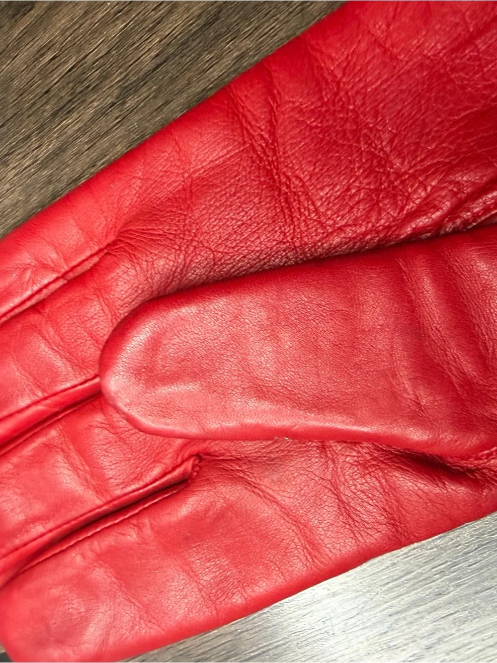 Preston & York XL Red Leather Gloves - Classic Stylish Gloves